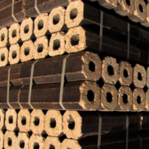 Holzbriketts